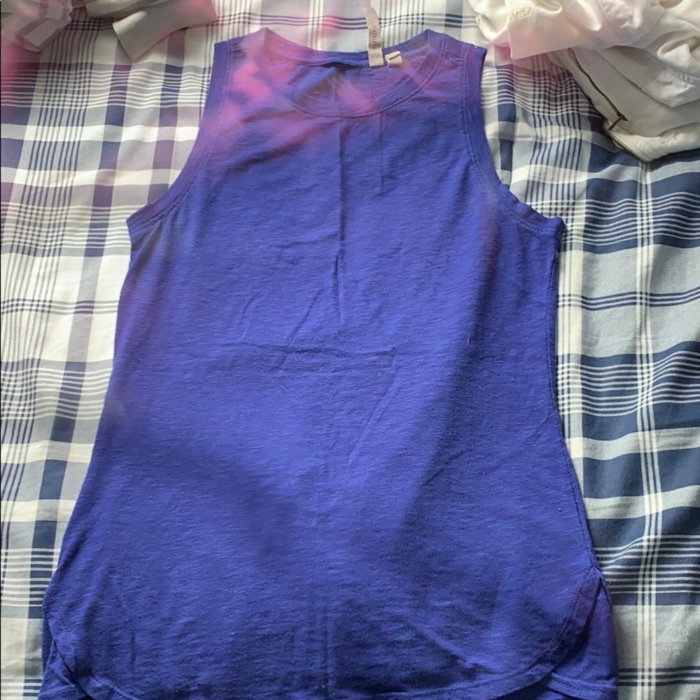 Athleta Tank Top Blue XXS